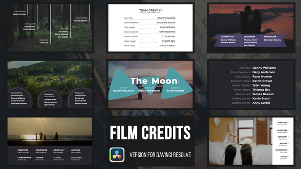 Photo of Film and Movie Credits | DaVinci Resolve – Videohive 56749916