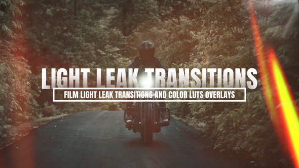 Photo of Film Light Leak Transitions And Color Luts Overlays – Videohive 56550304