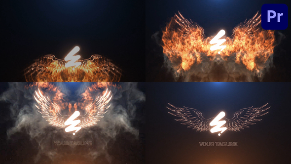 Photo of Fire Wing Logo for Premiere Pro – Videohive 56780358