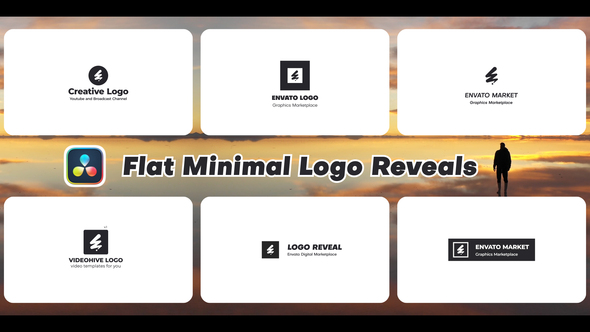 Photo of Flat Minimal Logo Reveals | DaVinci Resolve – Videohive 56766062