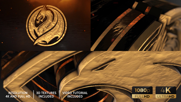 Photo of Gold Epic Logo 4K – Videohive 27689975