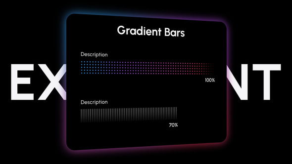 Photo of Gradient Bars – Videohive 56666748