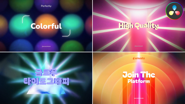 Photo of Gradient Typography | DaVinci Resolve – Videohive 56636668