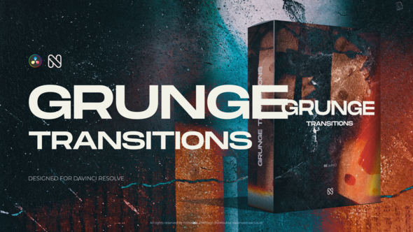 Photo of Grunge Transitions for DaVinci Resolve – Videohive 56698094