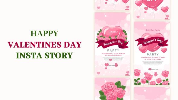 Photo of Happy Valentine’s Day Instagram Story – Videohive 56604136