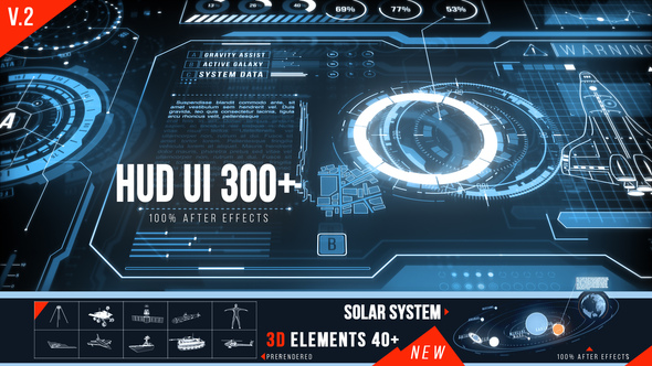 Photo of HUD UI Pack 300+ – Videohive 21436542