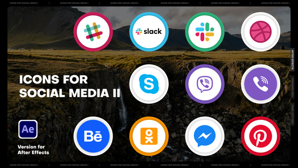 Photo of Icons for Social Media II – Videohive 56767338