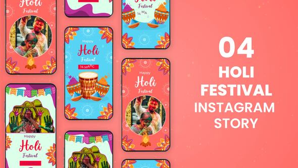 Photo of Indian Festival Holi Instagram Story – Videohive 56783695