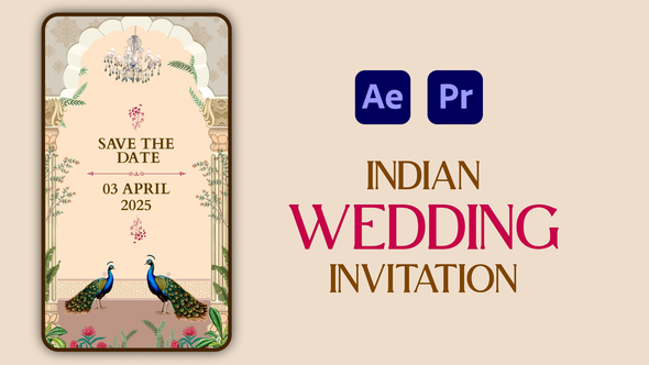 Photo of Indian Wedding Invitation – Videohive 56990499