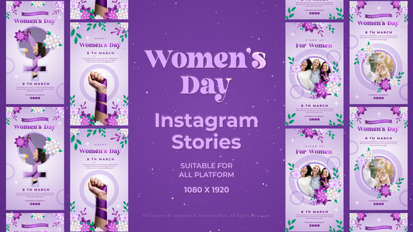 Photo of International Womens Day Instagram Stories – Videohive 56707654