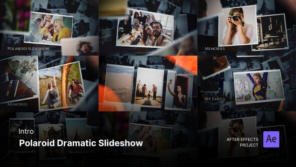 Photo of Intro/Opening – Polaroid Dramatic Slideshow After Effects Project Files – Videohive 56567340