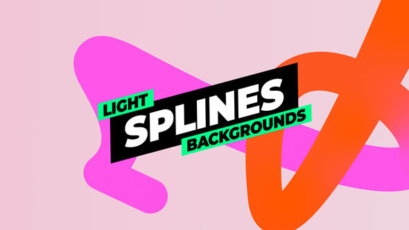 Photo of Light Splines Backgrounds – Videohive 56587057