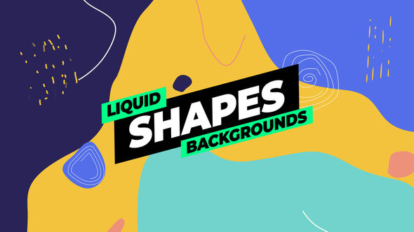 Photo of Liquid Shapes Backgrounds – Videohive 56587162