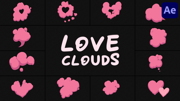 Photo of Love Clouds for After Effects – Videohive 56547266