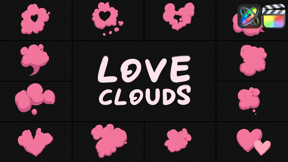 Photo of Love Clouds for FCPX – Videohive 56581389