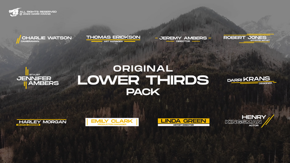 Photo of Lower Thirds Pack / FCPX – Videohive 56885144