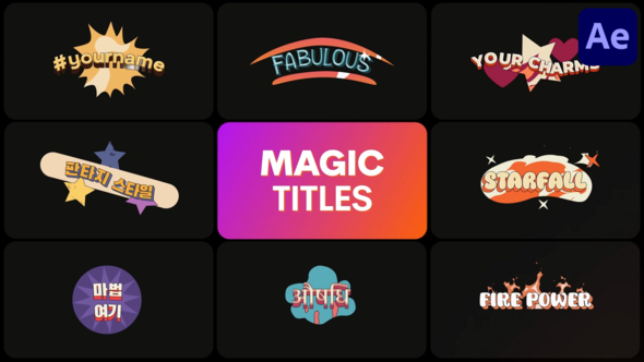 Photo of Magic Titles | After Effects – Videohive 56598517