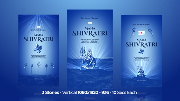 Photo of Maha Shivratri Instagram Stories – Videohive 56674728