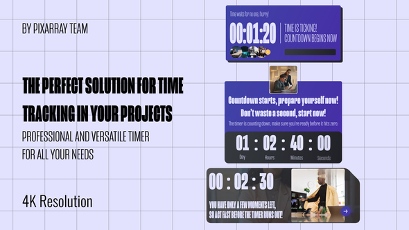 Photo of Minimalist Countdown Timer Pro – Videohive 56490100
