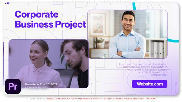 Photo of Modern Corporation Presentation – Videohive 56609181