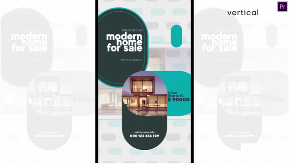 Photo of Modern Home Sale AD 2 Vertical Premiere Pro – Videohive 56809557