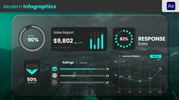 Photo of Modern Infographics – Videohive 56637813