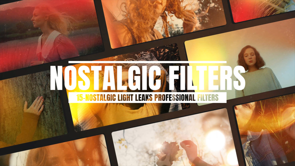 Photo of Nostalgic Light Leaks Professional Filters – Videohive 56656406