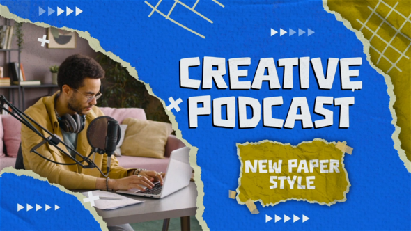 Photo of Paper Opener Podcast Opener – Videohive 56537600