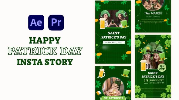 Photo of Patrick’s Day Instagram Story – Videohive 56852831