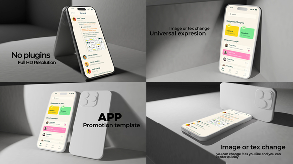 Photo of Phone Mockups App Promo Presentation – Videohive 56991835