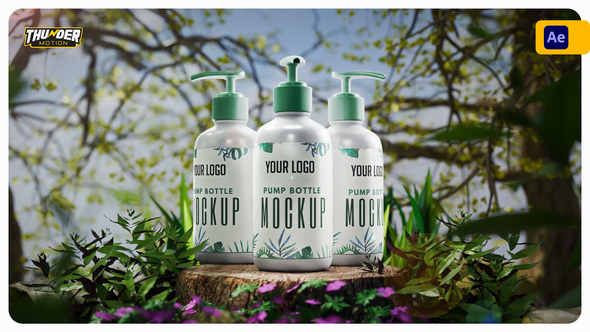 Photo of Pump Bottle Mockup – Videohive 56474290