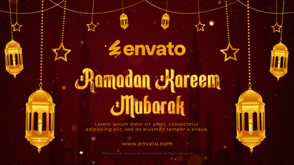 Photo of Ramadan Mubarak Greetings Intro – Videohive 56836118