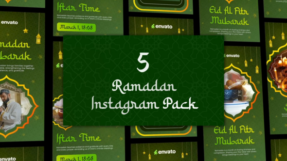 Photo of Ramadan Pack V3 – Videohive 56796258