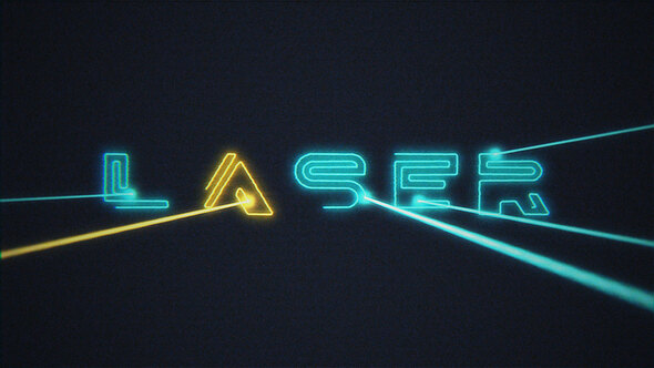 Photo of Retro Laser Logo – Videohive 56601084