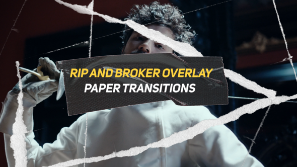 Photo of Rip And Broker Overlay Paper Transitions || DaVinci Resolve – Videohive 56781695