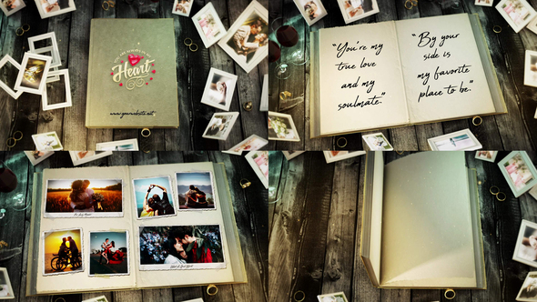 Photo of Romantic Book Unveil – Videohive 56490137