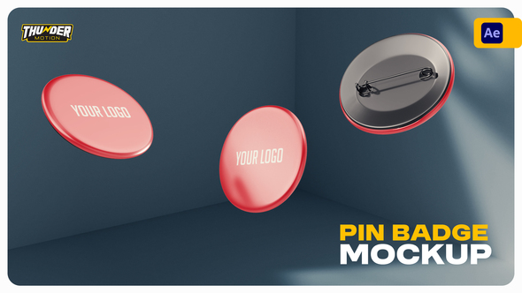 Photo of Round Pin Badge Mockup – Videohive 56449221