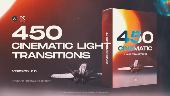 Photo of Seamless Light Transitions for DaVinci Resolve – Videohive 56698315