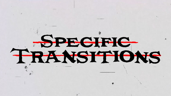 Photo of Specific Transitions – Videohive 56492919