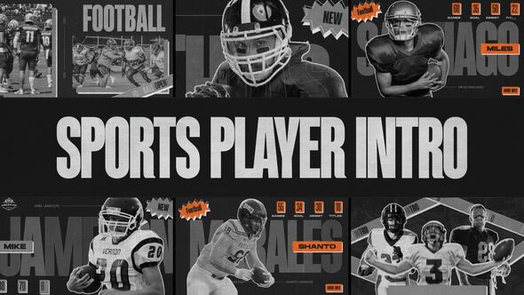 Photo of Sport Player Intro | American Football – Videohive 56490713