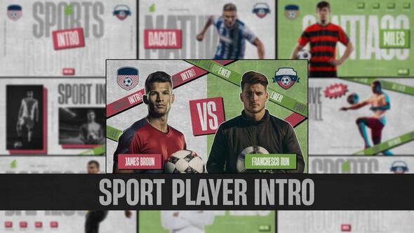 Photo of Sport Player Intro V2 – Videohive 56550359