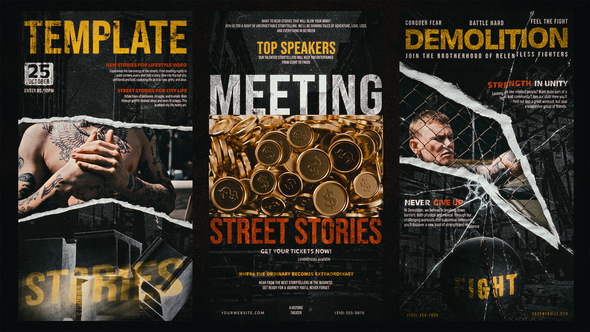 Photo of Street Stories – Videohive 56622280