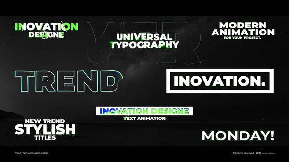 Photo of Trendy Text Animation Toolkit | After Effects – Videohive 56521404