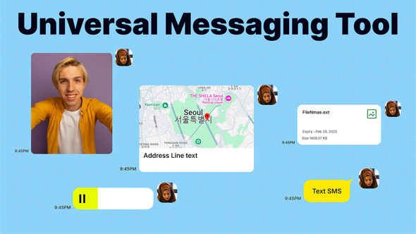 Photo of Universal Message Tool – Videohive 56584600