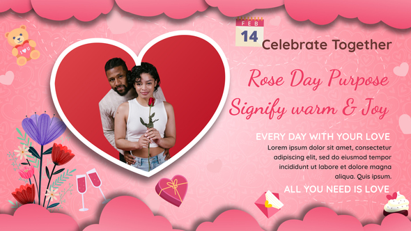 Photo of Valentine Day Time Line – Videohive 56642674