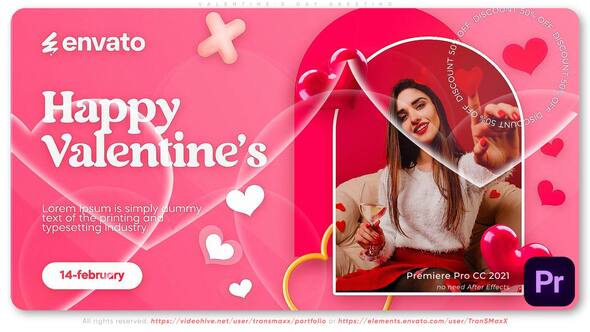 Photo of Valentine’s Day Greeting – Videohive 56609211