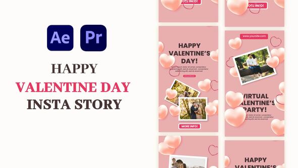 Photo of Valentine’s Day Instagram Story – Videohive 56675142