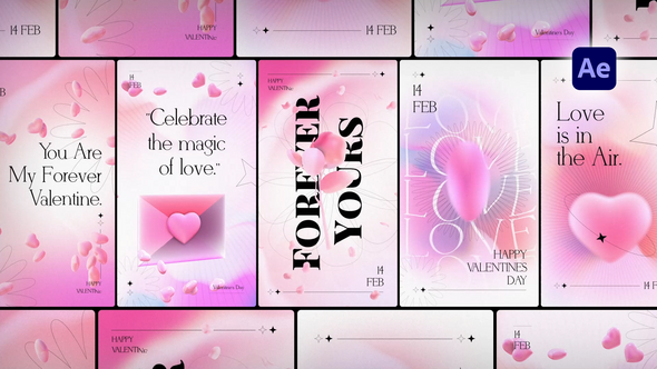 Photo of Valentines Day Stories – Videohive 56525526