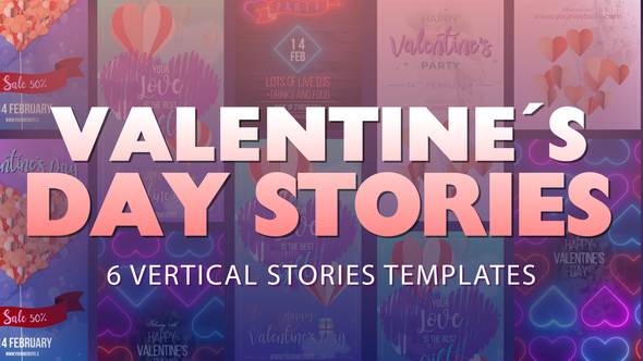 Photo of Valentine’s Day Stories – Videohive 56584486