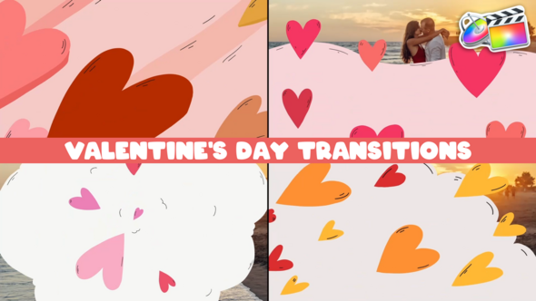 Photo of Valentine’s Day Transitions | FCPX – Videohive 56534306